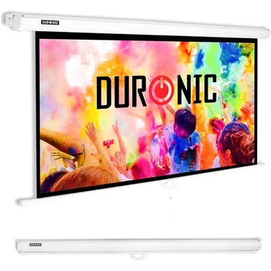 Ecran De Projection De 70 Pouces 155 X 87cm Toile De 178cm Duronic Mps70 16:9 We