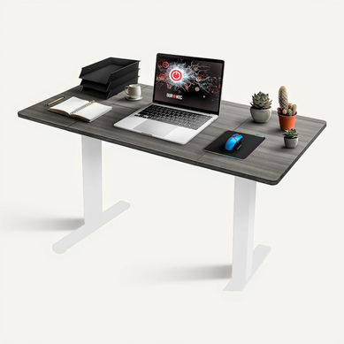 Tt160 Gy Plateau Pour Bureau Assis Debout De 160 X 60 X 2cm Duronic Tt160 Gy Plateau Pour Bureau Assis Debout De 160 X 60 X 2cm Duronic