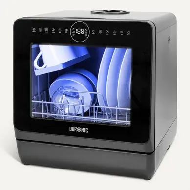 Lave-vaisselle De Table 950w Lave Vaisselle Posable Portable Compact 7 Programmes - Dw5 Bk Lave-vaisselle De Table 950w Lave Vaisselle Posable Portable Compact 7 Programmes - Dw5 Bk