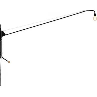 Lampe Murale Potter Noire - Acier Laqué Noir Lampe Murale Potter Noire - Acier Laqué Noir