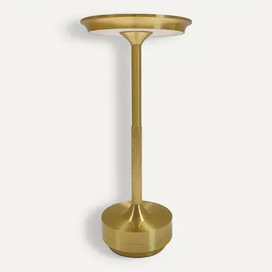 Lampe De Table LED Portable – Rechargeable Par USB – Allisse Doré Lampe De Table LED Portable – Rechargeable Par USB – Allisse Doré