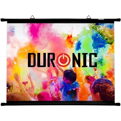 Ecran De Projection Bps60 /43 Avec Barres Et Crochets Pour Vidéoprojecteur - Toile De 60 Pouces