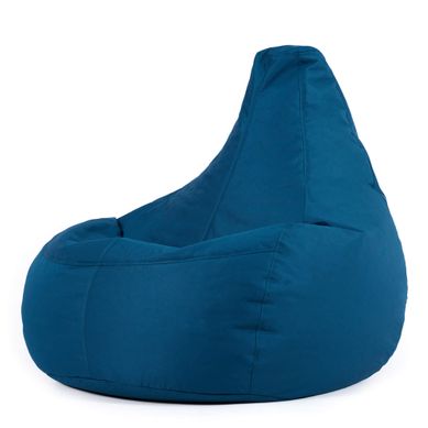 Pouf Icon Inclinable à Dossier Haut Intérieur Extérieur, Salon, Jardin, Bleu Canard, 84 X 84cm Pouf Icon Inclinable à Dossier Haut Intérieur Extérieur, Salon, Jardin, Bleu Canard, 84 X 84cm