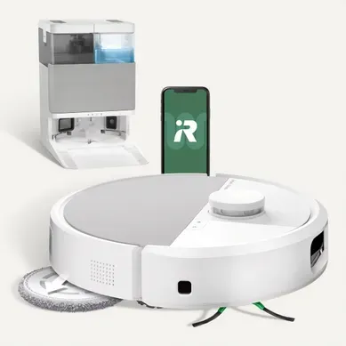 Aspirateur robot laveur IROBOT N185240 Aspirateur robot laveur IROBOT N185240 vue 3/4