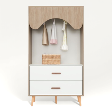 Armoire Ouverte-avec Penderie 30 Kg-meuble De Chambre-armoire Enfant-blanc Armoire Ouverte-avec Penderie 30 Kg-meuble De Chambre-armoire Enfant-blanc