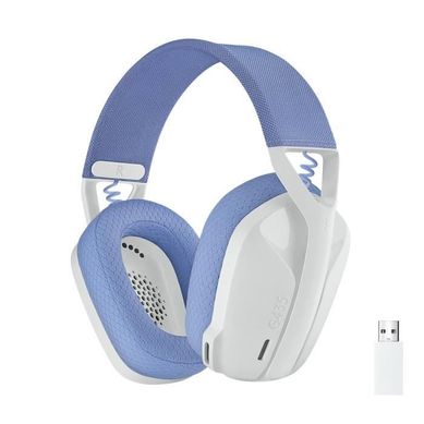 Casque Gamer - Sans Fil - G435 Lightspeed - Blanc Casque Gamer - Sans Fil - G435 Lightspeed - Blanc