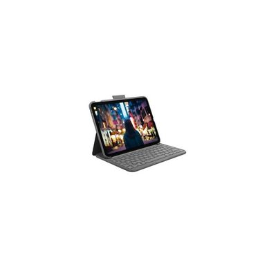Etui Clavier - Slim Folio - Pour iPad A16 Et 10e Génération - Gris Oxford Etui Clavier - Slim Folio - Pour iPad A16 Et 10e Génération - Gris Oxford