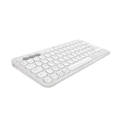 Clavier - Sans Fil - Pebble Keys 2 K380s - Bouton Easy-switch - Blanc Clavier - Sans Fil - Pebble Keys 2 K380s - Bouton Easy-switch - Blanc