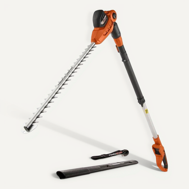 Taille-haie Télescopique Sans Fil 40 V, Lame 600 Mm, Tête Inclinable