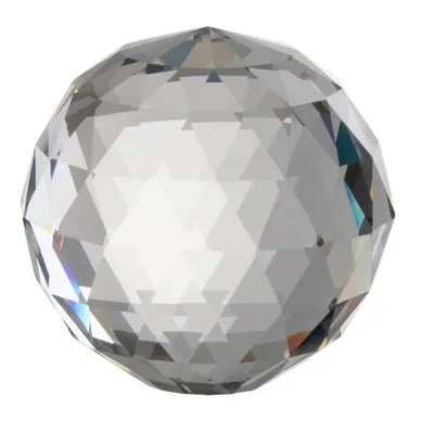 Presse-papier En Cristal "boule" 10cm Transparent Presse-papier En Cristal "boule" 10cm Transparent
