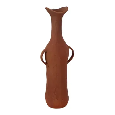 Vase Déco Avec Anses "automn" 40cm Terracotta
