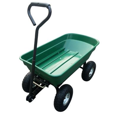Chariot De Jardin À Main Avec Benne Basculante 75l Hg8028-75-gre Chariot De Jardin À Main Avec Benne Basculante 75l Hg8028-75-gre