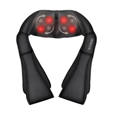Appareil De Massage Pour La Nuque Et épaule Shiatsu Noir  Hgmsg20-blk