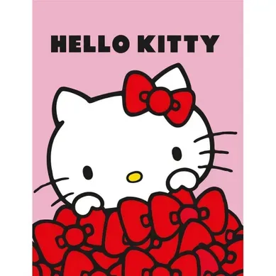 Plaid 130x160 Cm Hello Kitty Rose Plaid 130x160 Cm Hello Kitty Rose
