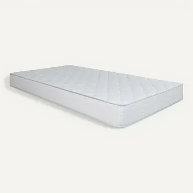 Matelas mousse 90x190 cm SERENA ép.15 cm Matelas mousse 90x190 cm SERENA ép.15 cm vue 3/4