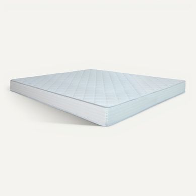 Matelas mousse 140x190 cm SERENA ép.15 cm vue 3/4