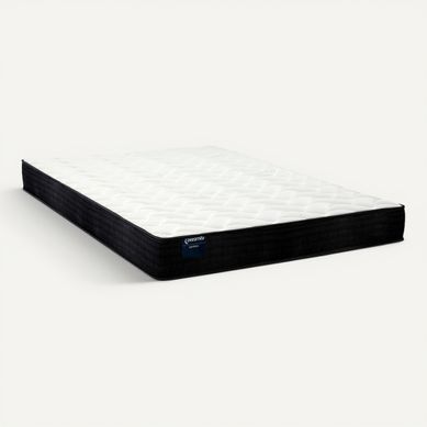 Matelas mousse 140x190 cm DREAMEA GAMMA 2 roulé ép.17 cm Matelas mousse 140x190 cm DREAMEA GAMMA 2 roulé ép.17 cm vue 3/4