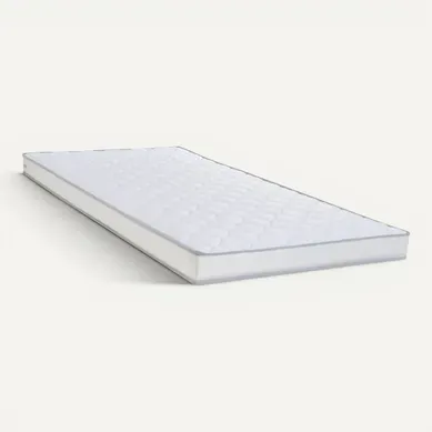 Matelas mousse 90x190 cm LENTO roulé ép.11 cm Matelas mousse 90x190 cm LENTO roulé ép.11 cm vue 3/4