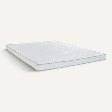 Matelas mousse 140x190 cm  LENTO roulé ép.11 cm vue 3/4
