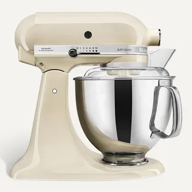 Robot Pâtissier Multifonction À Tête Inclinable 4,8l 300w Crème 5ksm175pseac