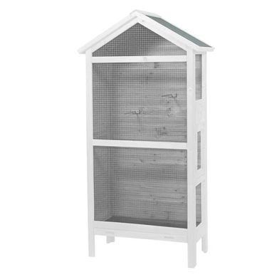 Volière Asti Cottage 82x40x160 Cm Bois