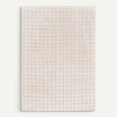 Tapis 160x230 cm FJORD Crème vue de face