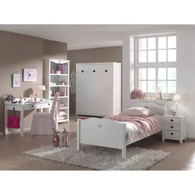 Chambre Complète Enfant 5p "amori" Blanc Chambre Complète Enfant 5p "amori" Blanc