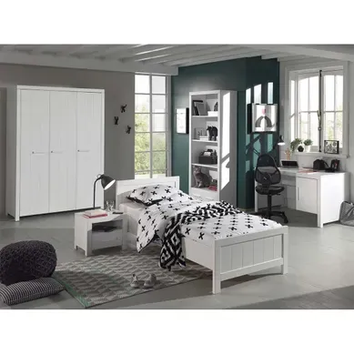 Chambre Complète Enfant 5p "erik I" Blanc Chambre Complète Enfant 5p "erik I" Blanc