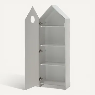 Armoire 1 Porte Casami - Gris
