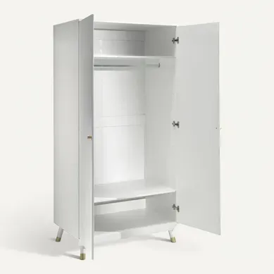 Armoire 2 Portes Billy - Blanc
