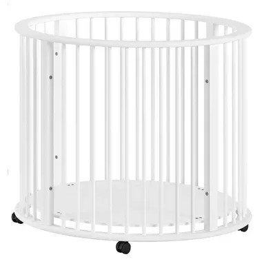 Parc Bébé à Roulettes "dino" 90cm Blanc Parc Bébé à Roulettes "dino" 90cm Blanc