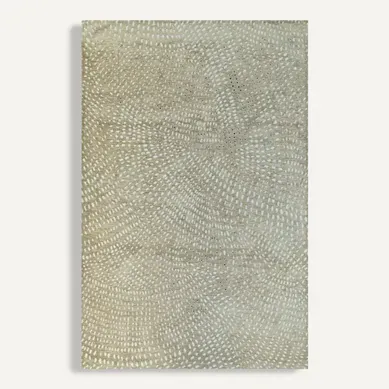 Tapis De Salon Moderne Tissé Plat Preto En Polyester - Beige - 240x340 Cm