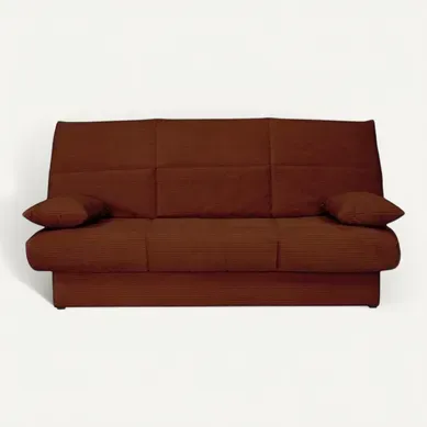 Banquette Clic-clac 3 Places Clem En Velours Côtelé Terracotta Banquette Clic-clac 3 Places Clem En Velours Côtelé Terracotta