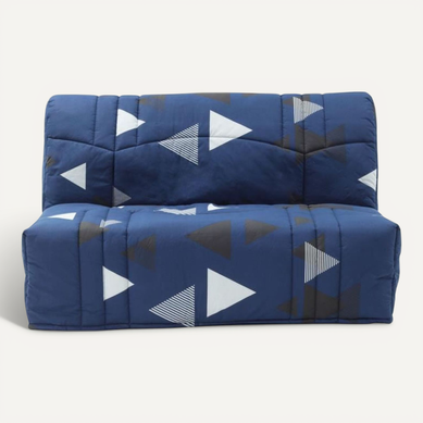 Banquette BZ Dream 100% Coton Bikini Bleu 140x190 Cm