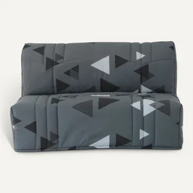 Banquette BZ Dream - Gris Bikini - 2 Places - 100% Coton - L 145 X P 100 X H 90 Cm