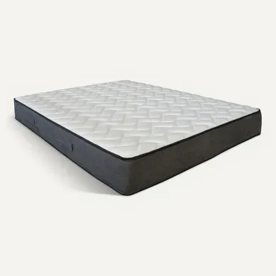 Matelas ressorts 140x190 cm avec mémoire de forme FARO ép.26 cm vue 3/4