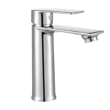 Robinet De Lavabo En Acier Inoxydable Brossé, Type Plat