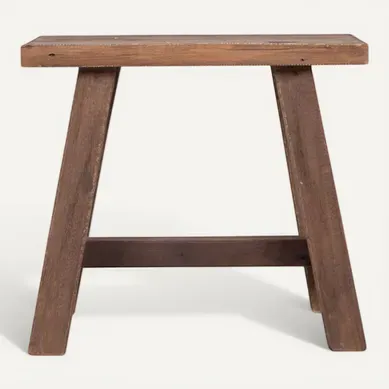 Barcelona - Tabouret En Teck H45cm - Naturel
