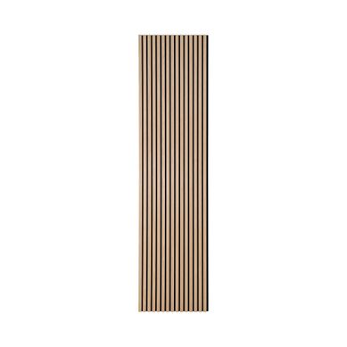 Set De 2 Panneaux Muraux Décoratifs 60 x 2.2 x 240 Cm - Bois Clair