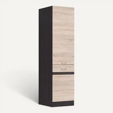 Junona Colonne De Cuisine 2 Portes-ouverture Gauche L 50 X H 196 X P 46 Cm Chêne Sonoma