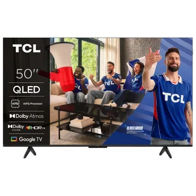 Téléviseur QLED 50'' 126 cm TCL 50P71K Téléviseur QLED 50'' 126 cm TCL 50P71K vue de face