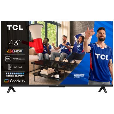 Téléviseur 4K 43'' 109 cm TCL 43P61K Téléviseur 4K 43'' 109 cm TCL 43P61K vue de face
