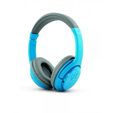Casque Arceau Bluetooth Libero Bleu, Gris Casque Arceau Bluetooth Libero Bleu, Gris