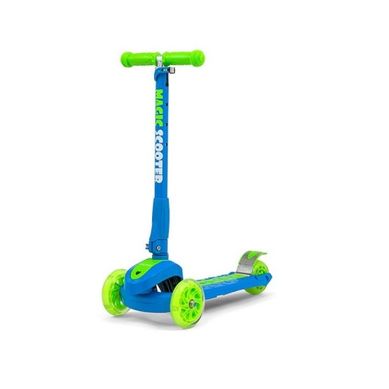 Trottinette Magic Scooter Bleu Vert Trottinette Magic Scooter Bleu Vert