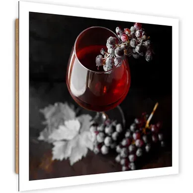 Tableau Bois Verre De Vin Et Raisins 2 90 X 90 Cm Rouge Tableau Bois Verre De Vin Et Raisins 2 90 X 90 Cm Rouge