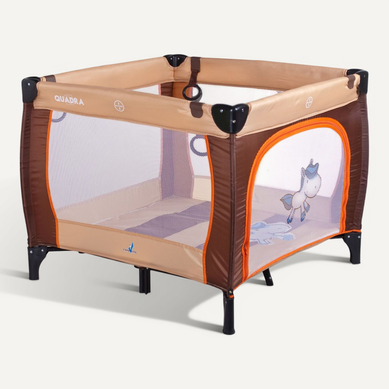 Quadra Parc Bébé De Voyage Pliant De 0 À 15 Kg      Marron