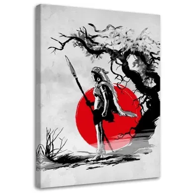 Tableau Ghibli Princesse Mononoke Sous Un Cerisier 70 X 100 Cm Rouge Tableau Ghibli Princesse Mononoke Sous Un Cerisier 70 X 100 Cm Rouge