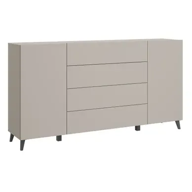 Commode Large 180 Cm Pour Salon, Cachemire Mat Commode Large 180 Cm Pour Salon, Cachemire Mat