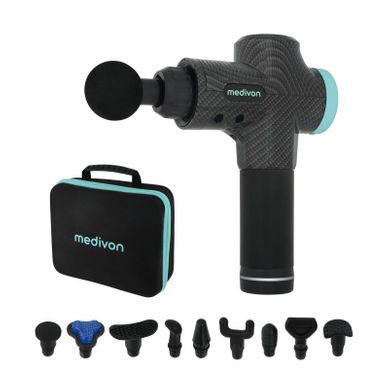 Pistolet Massage Musculaire 10 Embouts  Mv-gunactivex