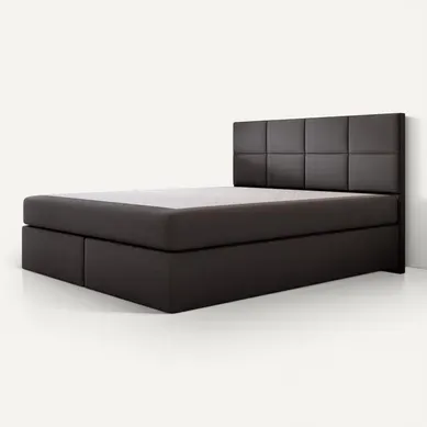 Lit Suspendu 200x200 Cm Mallorca Avec Matelas Ressorts Ensachés En Velours Noir Lit Suspendu 200x200 Cm Mallorca Avec Matelas Ressorts Ensachés En Velours Noir